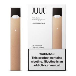 JUUL Blush Gold Device